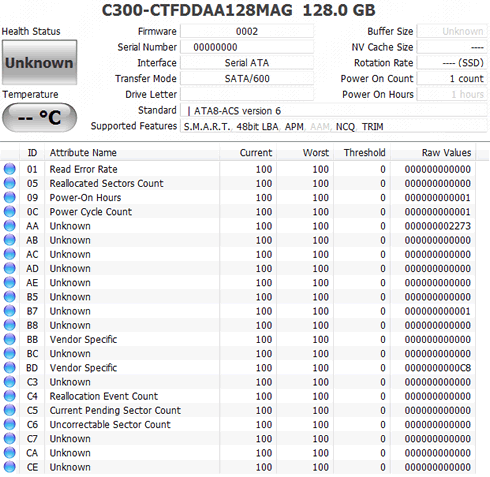 Crucial RealSSD 128GB 1.8-inch SSD - Printer Friendly version